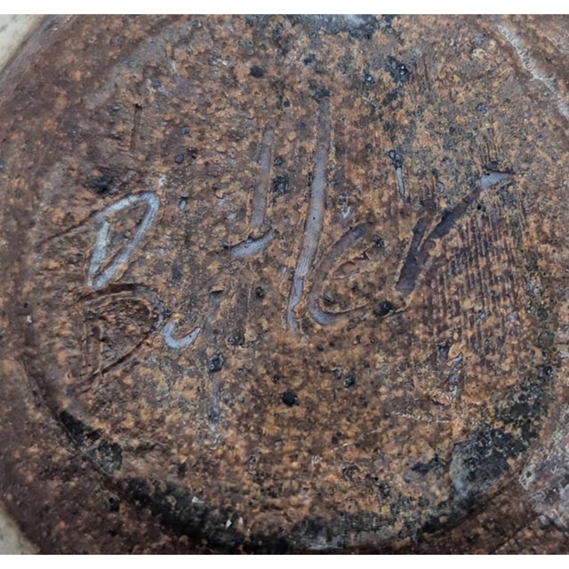 1970s Roger Butler Studio Pottery Speckled Glazed Bud Vase For Sale - Image 11 of 11