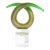 Murano Italy Glass Twist Sculpture For Sale