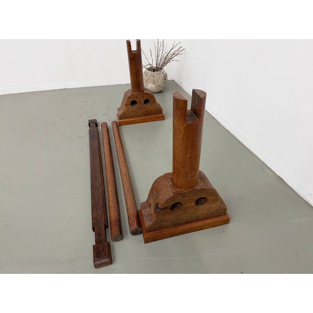 1950s Brutalist Table in Palm Wood, 1950s For Sale - Image 5 of 18