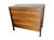 1970s Vintage John Stuart Mid-Century Modern Walnut Four-Drawer Dresser by John Stuart – Walnut Chest With Steel Edge Pulls, Circa 1970s For Sale - Image 5 of 18
