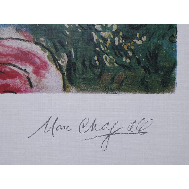 Marc Chagall, The Woman and the Bird, Lithograph For Sale - Image 5 of 9