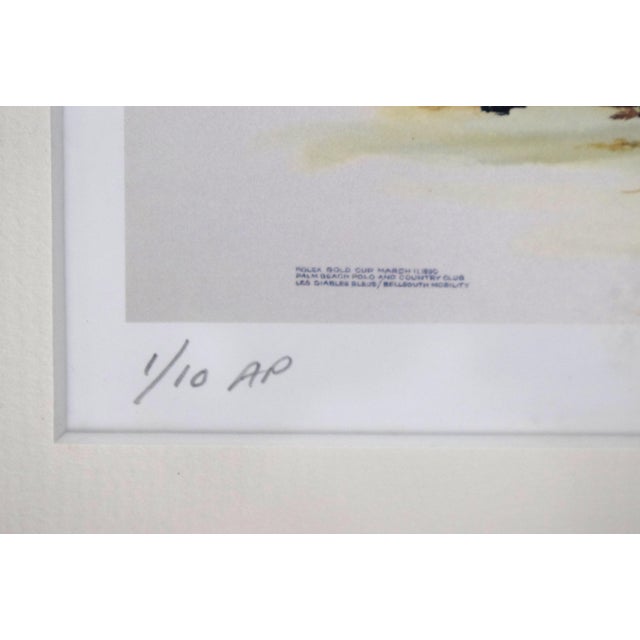 1990s Rolex Gold Cup Palm Beach Polo 1990 Print by Rod Skidmore For Sale - Image 5 of 6