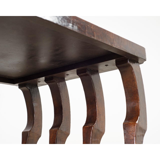 John Dickinson for Randolph and Hein Attributed Console Table For Sale - Image 9 of 18