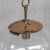 Mid-Century Brass and Bubble Glass Pendant For Sale - Image 4 of 11