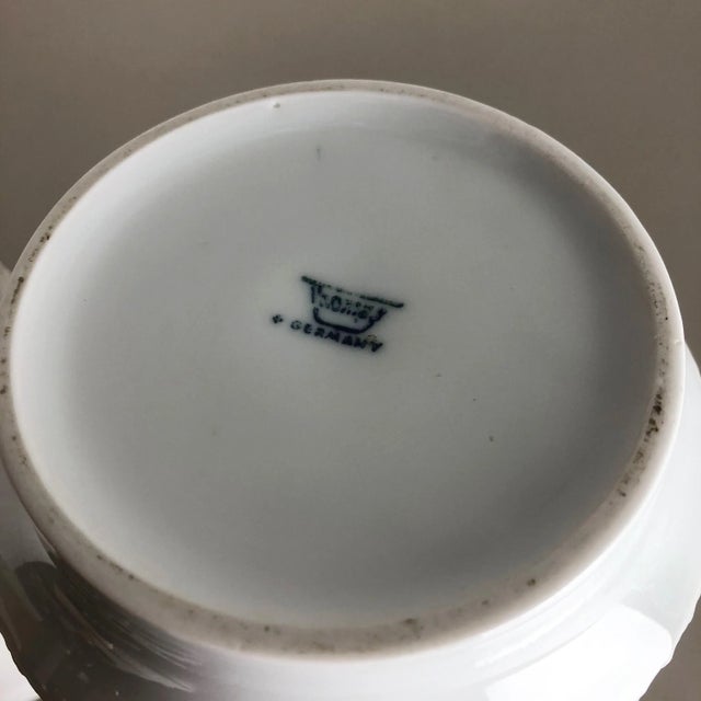 Op Art German Porcelain Vase by Richard Scharrer for Thomas, 1970s, Set of 2 For Sale - Image 18 of 18