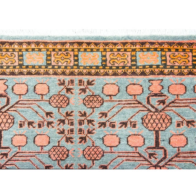 Textile Early 20th Century Central Asian Kohtan Rug For Sale - Image 7 of 14