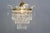French Empire Crystal Glass and Brass Chandelier, 1930s For Sale - Image 18 of 18