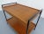 Black Minimalist Rollable Teak Serving Cart, 1960s For Sale - Image 8 of 11
