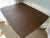 Mid Century Danish Modern Style Drop Leaf Dining Table by Garrison Furniture Co. | Sculptural Walnut Laminate Table | 1960s MCM For Sale - Image 4 of 12