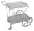 Vintage Mobile Serving Bar Cart For Sale