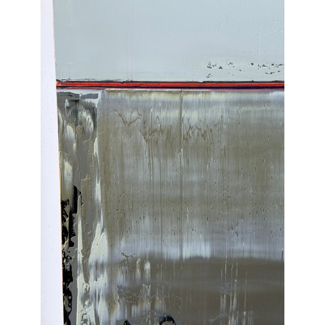 2020s Contemporary Abstract Oil on Canvas/Wood "#1801" by Arvid Boecker For Sale - Image 5 of 8