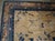 Handmade antique collectible Chinese Ningxia rug in yellow shade. The rug is in original condition, has age wears....