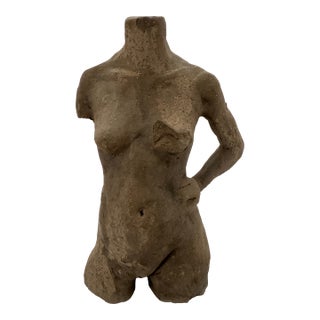 Sculpture of Nude in Clay For Sale