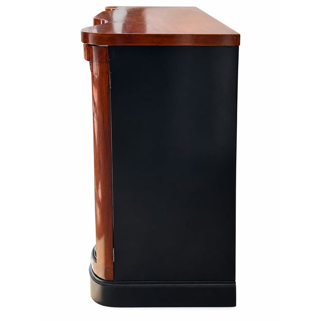 Art Deco Circa 1940's Hollywood Regency/Art Deco Cocktail Bar For Sale - Image 3 of 11