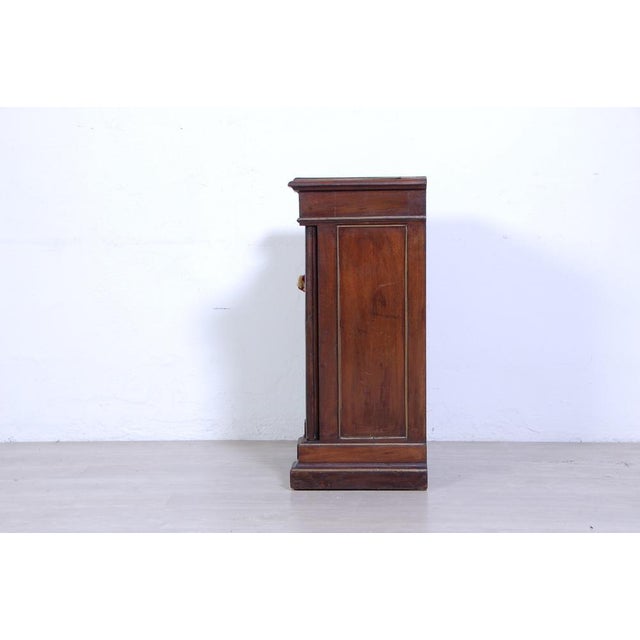 Empire Style Bedside Table, 1890s For Sale - Image 4 of 16