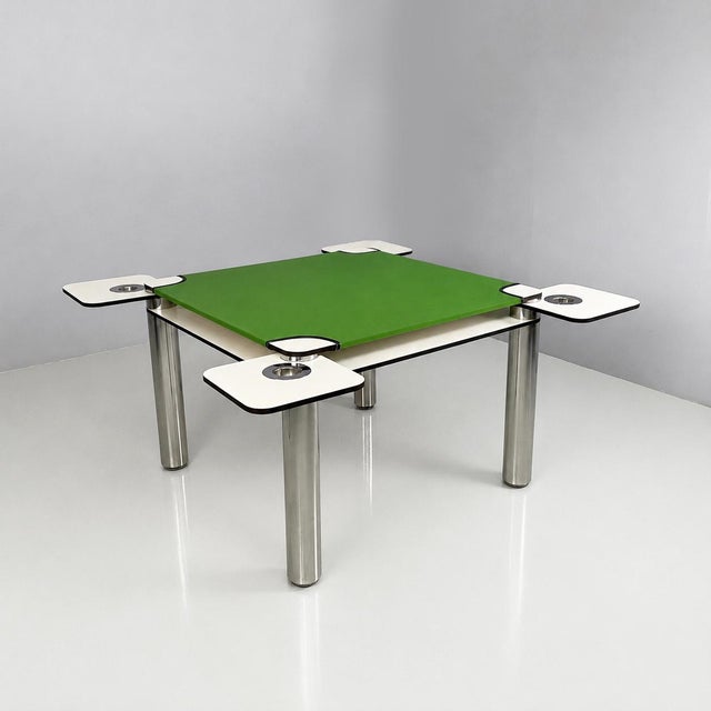Italian Modern Game Table from Zanotta, 1970s For Sale - Image 3 of 18