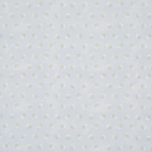 Modern Sample - Schumacher Taylor Wallpaper in Mineral For Sale - Image 3 of 4