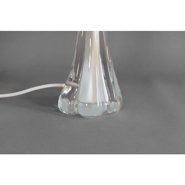 Swedish Glass Table Lamp, 1960 For Sale - Image 6 of 8