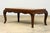 Wood 1940s French Art Deco Walnut Parquetry Coffee Table For Sale - Image 7 of 15