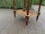 Late 20c French Artisan Louis XVI Mahogany Marble Side Table For Sale - Image 10 of 13