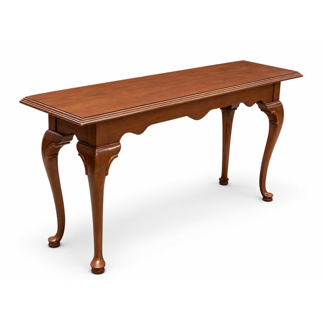 Ethan Allen Queen Ann Console Table For Sale In San Diego - Image 6 of 7