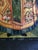 Dated 1857, this gilded painting on wood has beautiful patina showing its age in a lovely way. The wood has cracked in...