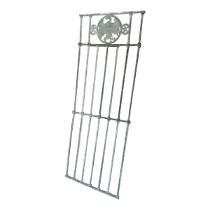 1920s Colonial Single Gate With Giant Bird and Starfish