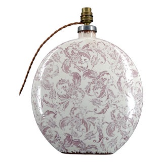 Ceramic Crackled Enamel Lamp, 20th Century For Sale