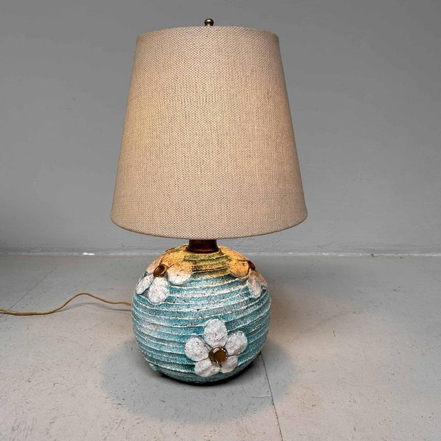 Ceramic Table Lamp, Italy, 1950s-1960s For Sale - Image 13 of 17