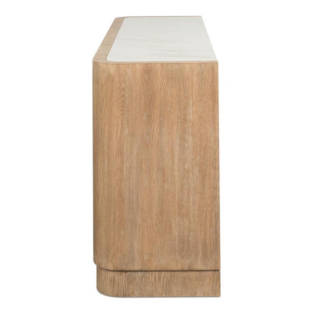 Not Yet Made - Made To Order Modern Sideboard with Marble Top, 72 Inches For Sale - Image 5 of 10