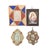 Panels and Engraving, 19th Century, Set of 4 For Sale - Image 6 of 6