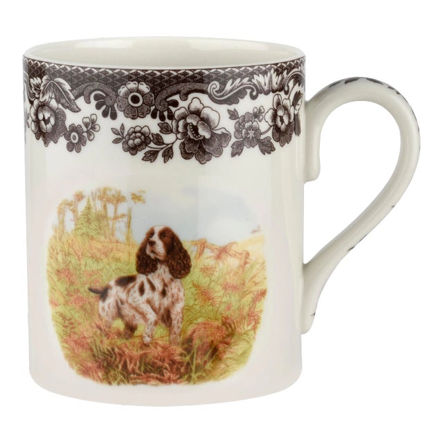 Spode Woodland Dogs 16 oz. Mug, English Springer Spaniel For Sale