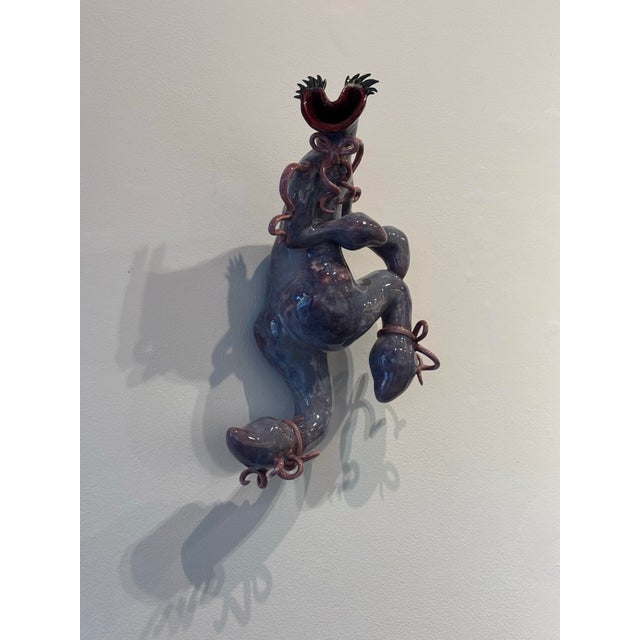 Contemporary Contemporary Figurative Surrealist Ceramic Sculpture by Jeremy Plotkin Wong For Sale - Image 3 of 3