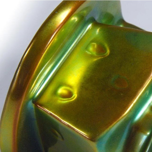 Vintage Eosin Glaze Mosque Figurine from Zsolnay, 1980s For Sale - Image 4 of 9