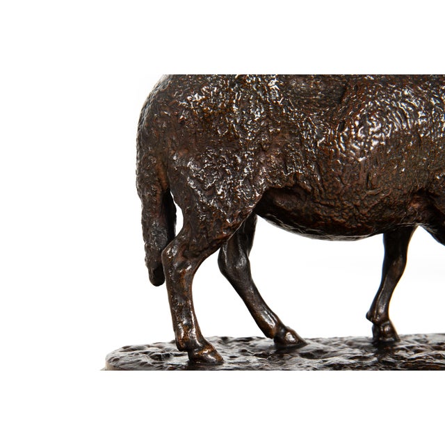 Authentic Lifetime Bronze Sculpture of “Grazing Ewe” by Rosa Bonheur Ca. 1860s For Sale - Image 12 of 18