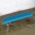 Mid-Century Modern Mid 20th Century Bench Daybed Turquoise Vinyl Faux Leather & Chrome After Arthur Umanoff for Madison Furniture Co For Sale - Image 3 of 13