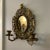 Victorian Louis XV Gilt Bronze 2 Light Mirror Sconce For Sale - Image 3 of 4