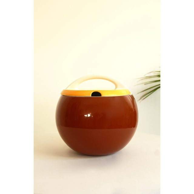 Vintage Italian Biscotti Ceramic Bowl by Riccardo Schweizer for Pagnossin, 1970s For Sale - Image 10 of 14