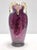 Vintage Bohemian Amethyst Blown Glass Vase with Salamander, 1890s For Sale - Image 4 of 12