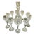 Late 20th Century Atlantis Crystal Ships Decanter and 10 Wine Glasses Made in Portugal- Set of 10 For Sale