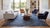 Elevate high-end interiors with this stunning modern flat-weave Kilim wool rug, featuring an organic, wave-inspired linear...