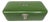 Art Nouveau Forest Green Enamelled Bread Box, 1890s For Sale