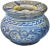 Moroccan Antique Handmade Moroccan Ceramic Ashtray With Blues For Sale - Image 3 of 10