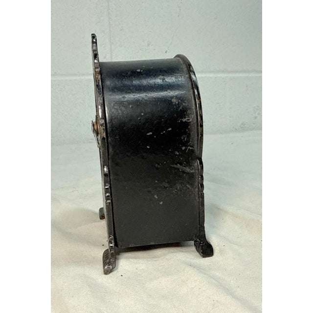 Black Rare Antique 1800's h.l. Judd "Clock W/ Moveable Hand" Cast Iron Still Bank For Sale - Image 8 of 10