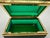 Antique Bohemian Glass Casket Box in Emerald Green, 1890s For Sale - Image 5 of 8