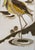 Pair of Mid 20th Century Mixed-Media Peacock & Egret Wall Art Panels For Sale - Image 9 of 11