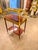 Wood 1940s French Louis XVI Style Mahogany & Gilt Bronze Two-Tier Serving Table With Tray For Sale - Image 7 of 8