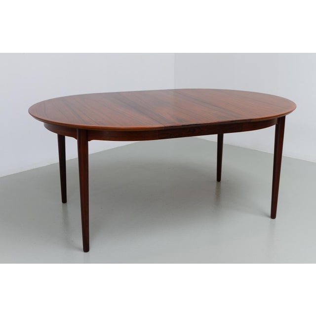 Danish Modern Rosewood Extendable Dining Table by Arne Vodder for Sibast, 1950s For Sale - Image 9 of 18
