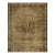 1900s Solid Brown Field Dragon Medallion Antique Chinese Handknotted Wool Rug For Sale