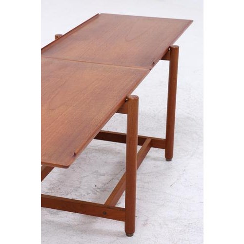 Mid-Century Danish Teak Bar Table by Poul Hundevad, 1960s For Sale - Image 12 of 15